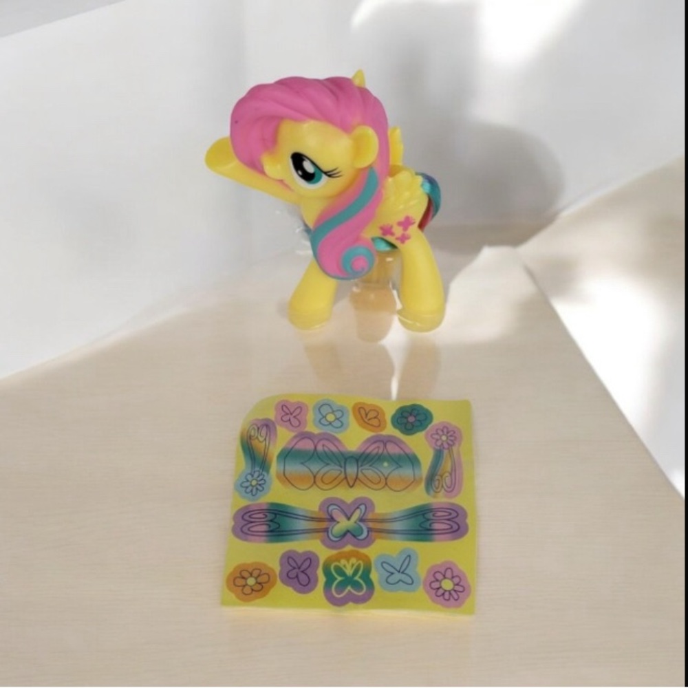 NEW IN BAG McDonald's Happy Meal My Little Pony Fluttershy Toy 3 2014